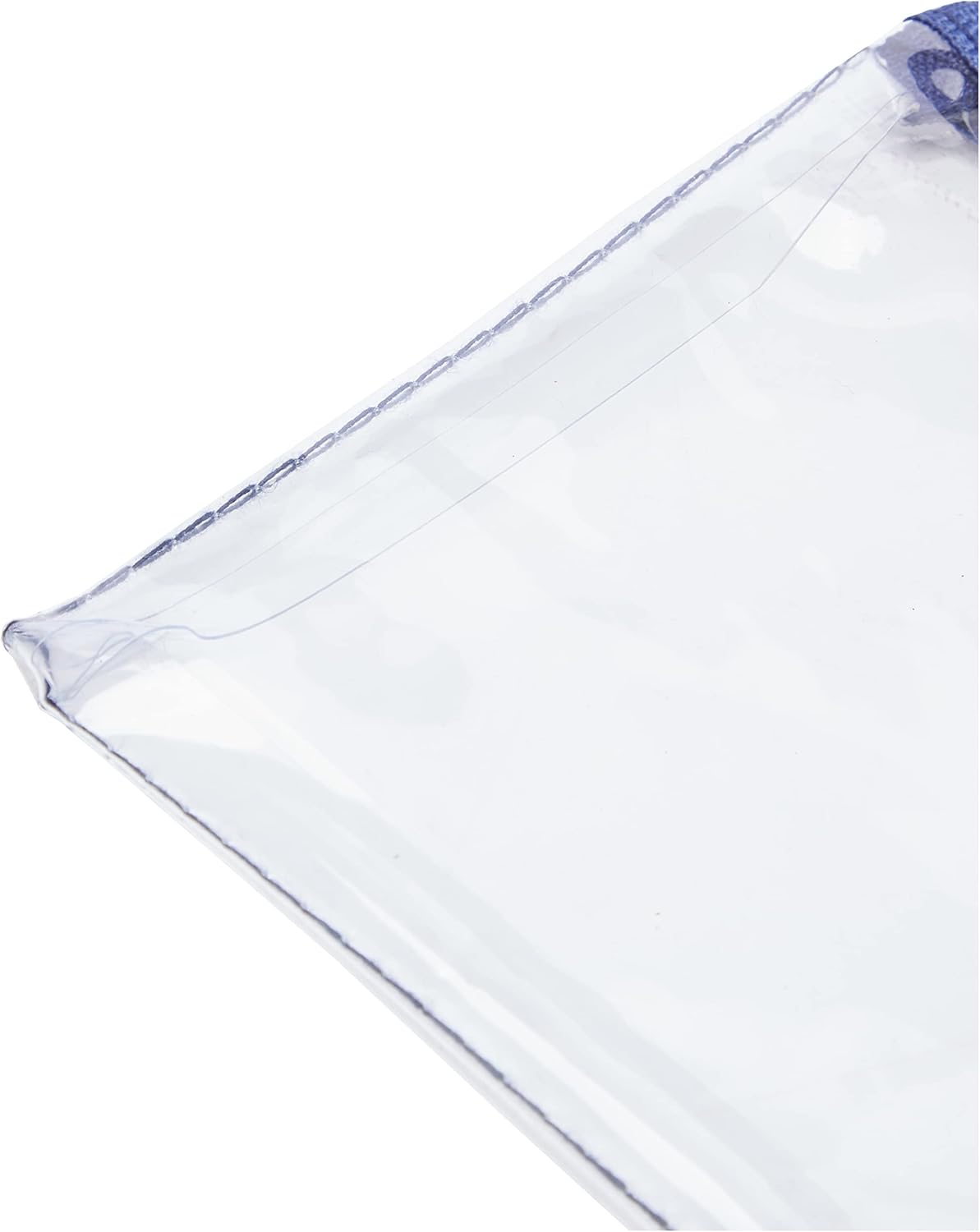 Helix Oxford 8-inch Clear Pencil Case – Durable & Compact Storage Solution