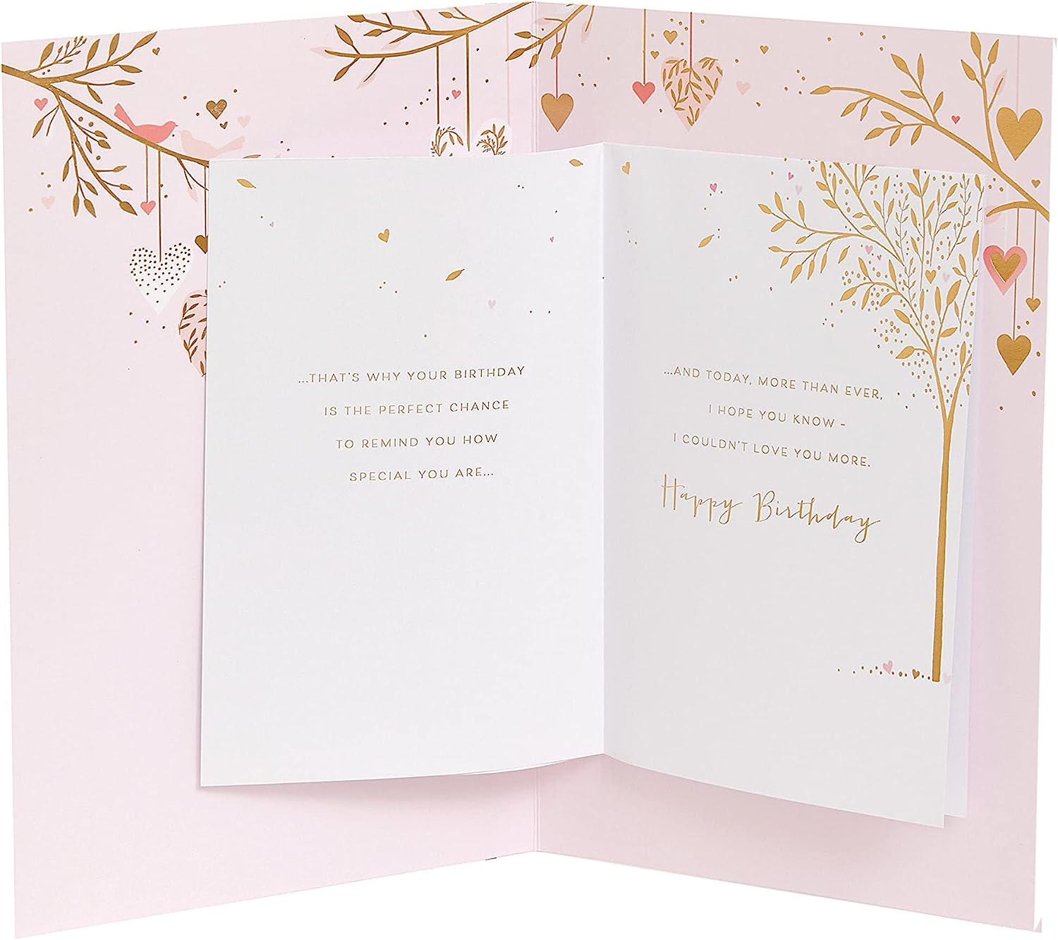 Heart Tree Wife Birthday Card