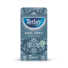 Tetley Earl Grey Tea Bags Individually Wrapped and Enveloped (Pack 25) - 0403253