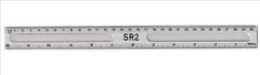 ValueX Plastic Ruler 30cm Clear (Pack 20) - 796500