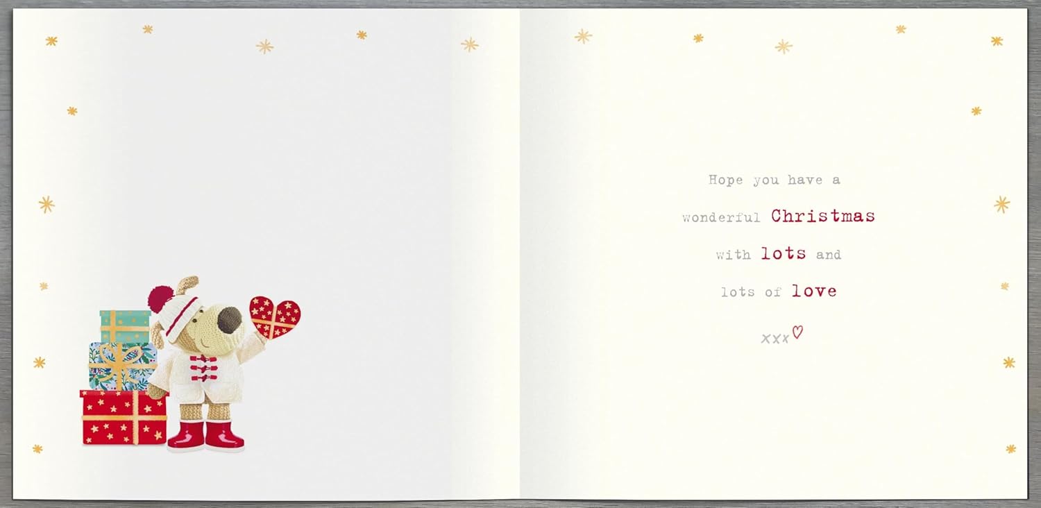 Boofle to My Amazing Girlfriend Adorable Cute Christmas Greeting Card