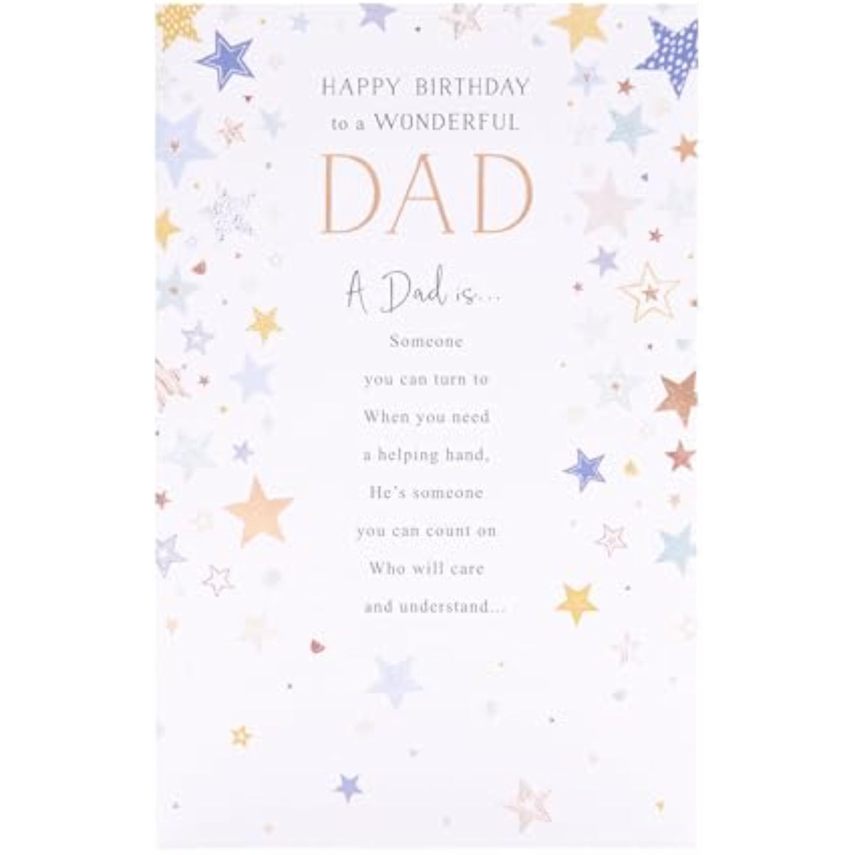 Heartfelt Design Dad Birthday Card