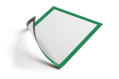 Durable DURAFRAME Magnetic Frame Sign & Document Holder A4 Green (Pack 5) - 486905