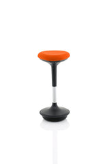 Sitall Deluxe Vistor Stool Fabric Seat Mandarin BR000213 DD
