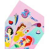 Disney Princess Age 3 Birthday Card Snow White Belle Ariel