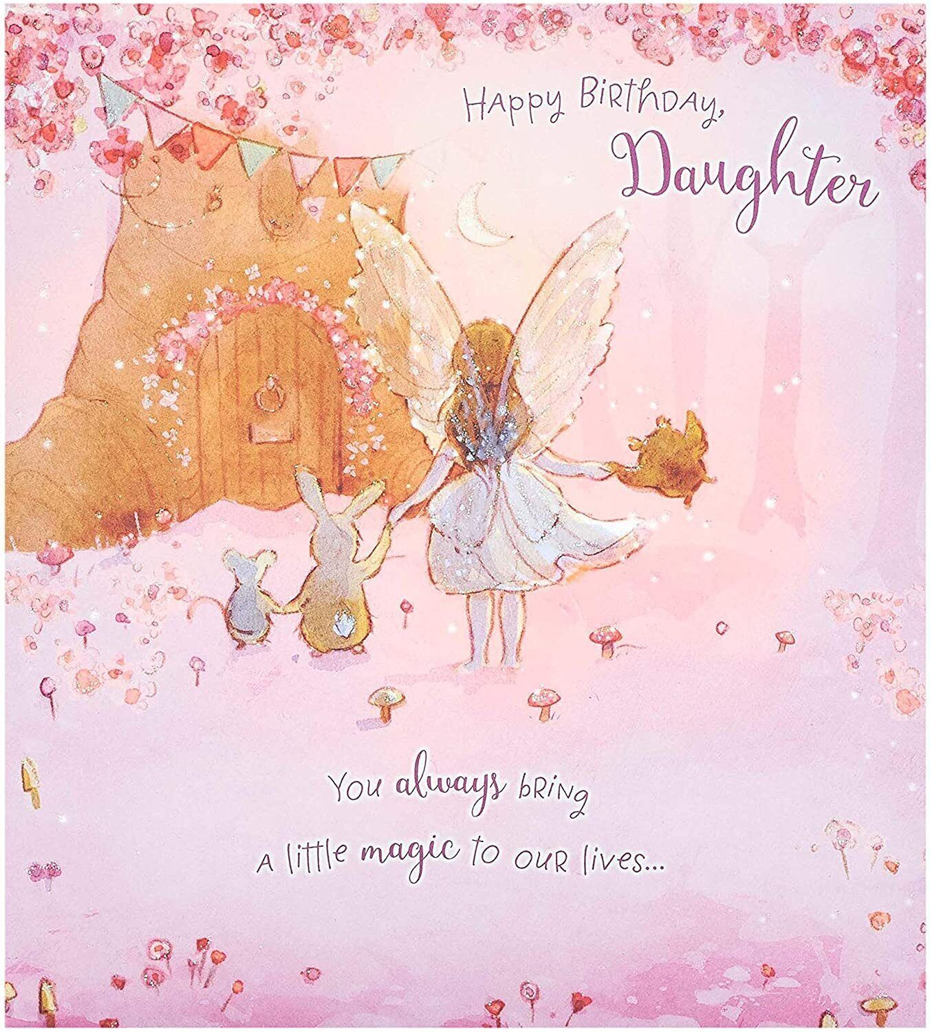 Happy Birthday Daughter Card Spellbound Fairy