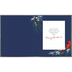 An Amazing Couple Embellished & Gold Foiled Christmas Card