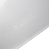 A4 50% Recycled Clear Transparent Press Stud Popper Wallet, Plastic Folders 310x238mm (Pack of 5)