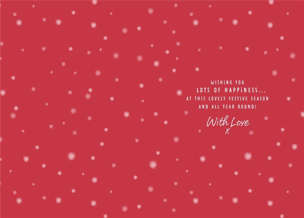 Christmas Card for Someone Special – Open Verse Festive Design