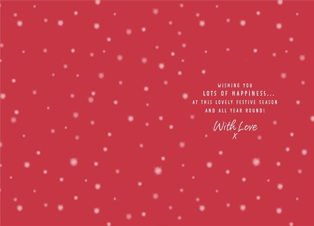 Christmas Card for Someone Special – Open Verse Festive Design