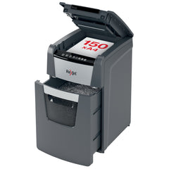 Rexel Optimum AutoFeed Plus 150M Micro Cut Shredder 44 Litre 150 Sheet Automatic/6 Sheet Manual Black 2020150M DD