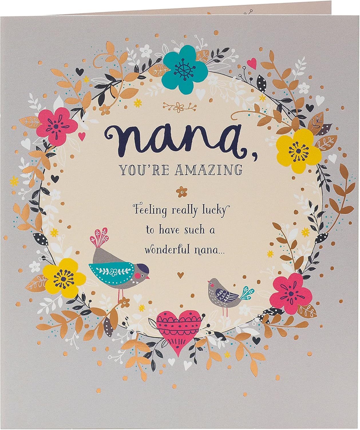 Sweet Design Nana Birthday Card